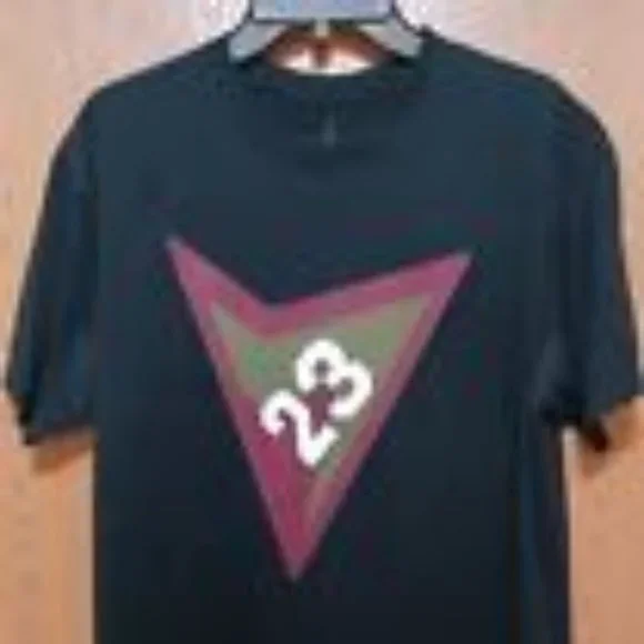 3 Jordan (T-Shirts)-(2 Black/1 Yellow)-(Pre-owned)-(Stains)-(Size-L)-$25.00 - Picture 4 of 9